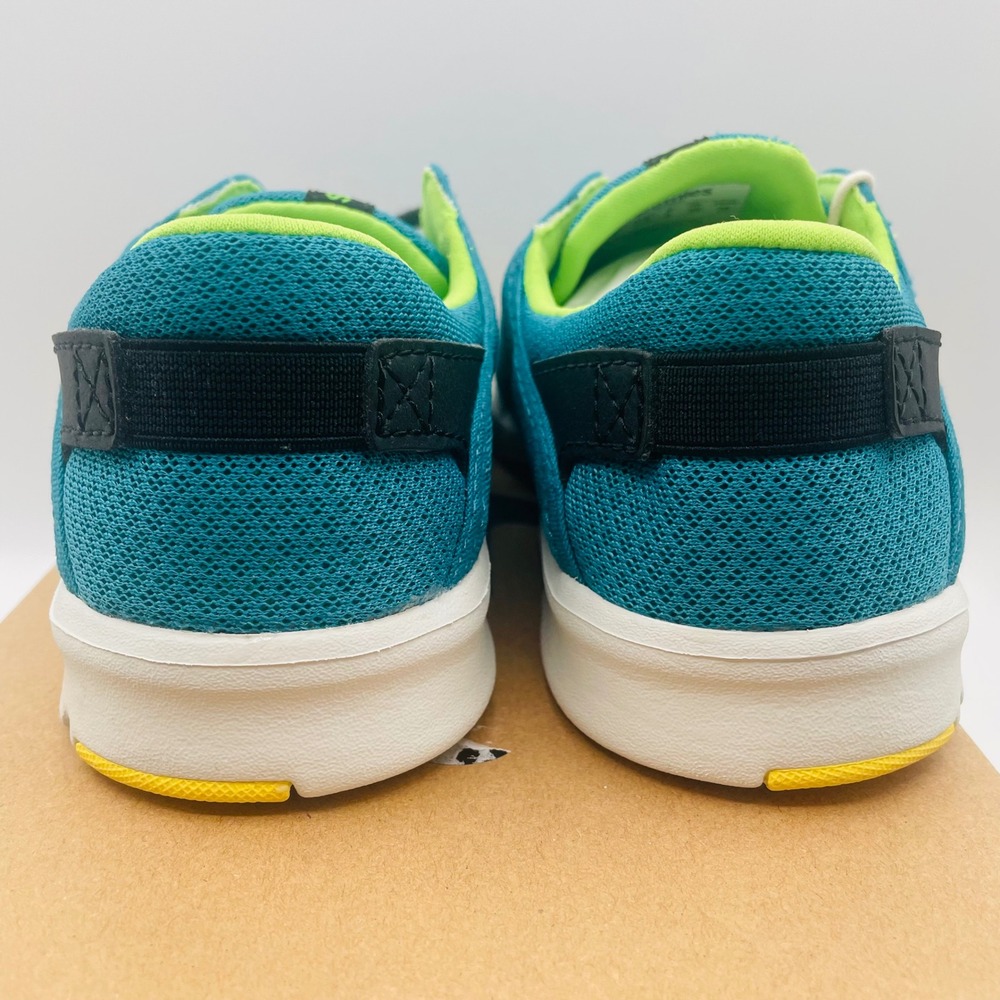 Etnies‎ Scout Teal Black Mesh Lightweight Skate Shoes Mens 7 Womens 8.5 Skater - Picture 4 of 6